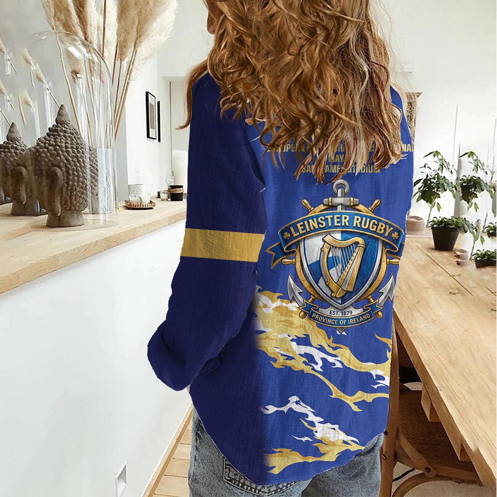 Ireland European Rugby Final Women Casual Shirt