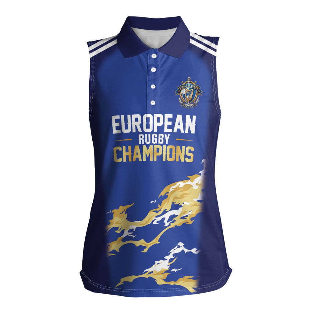 Ireland European Rugby Final Women Sleeveless Polo Shirt