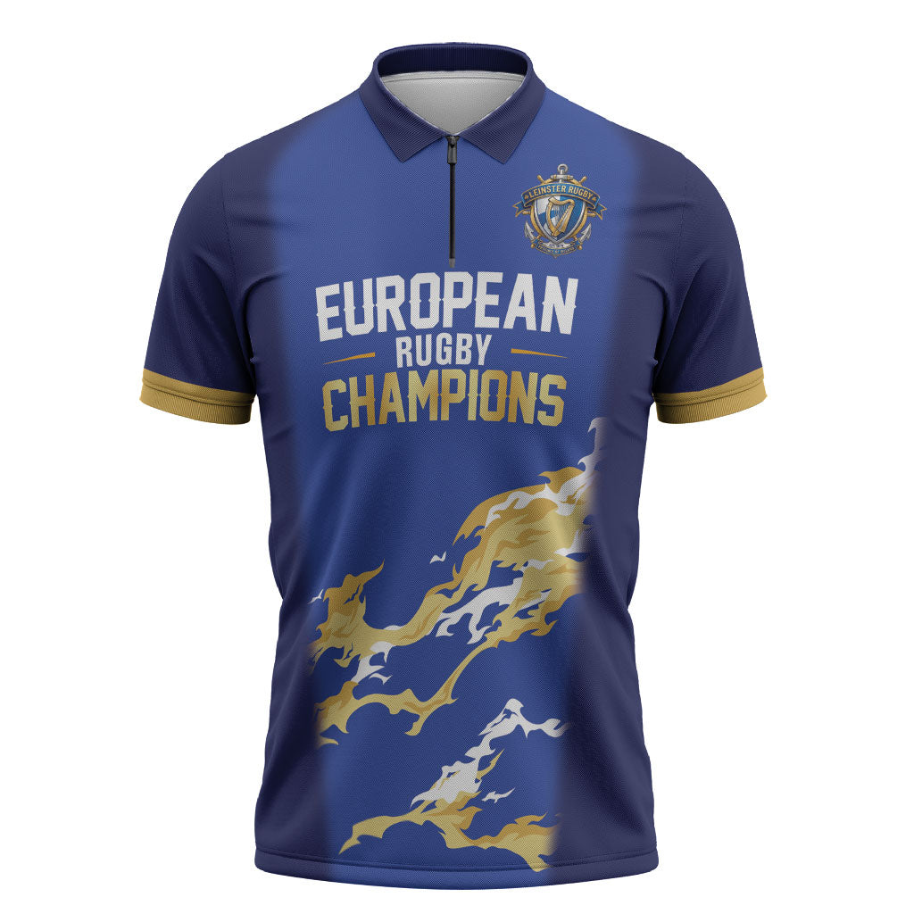 Ireland European Rugby Final Zipper Polo Shirt