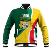 Benin Independence Day Personalized Baseball Jacket Since 1960 Fraternite Justice Travail - Wonder Print Shop