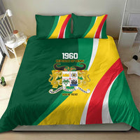 Benin Independence Day Personalized Bedding Set Since 1960 Fraternite Justice Travail - Wonder Print Shop