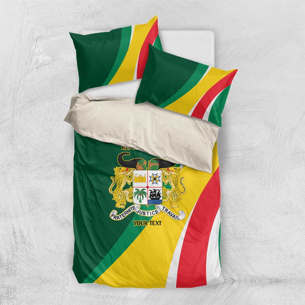 Benin Independence Day Personalized Bedding Set Since 1960 Fraternite Justice Travail - Wonder Print Shop