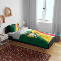 Benin Independence Day Personalized Bedding Set Since 1960 Fraternite Justice Travail - Wonder Print Shop