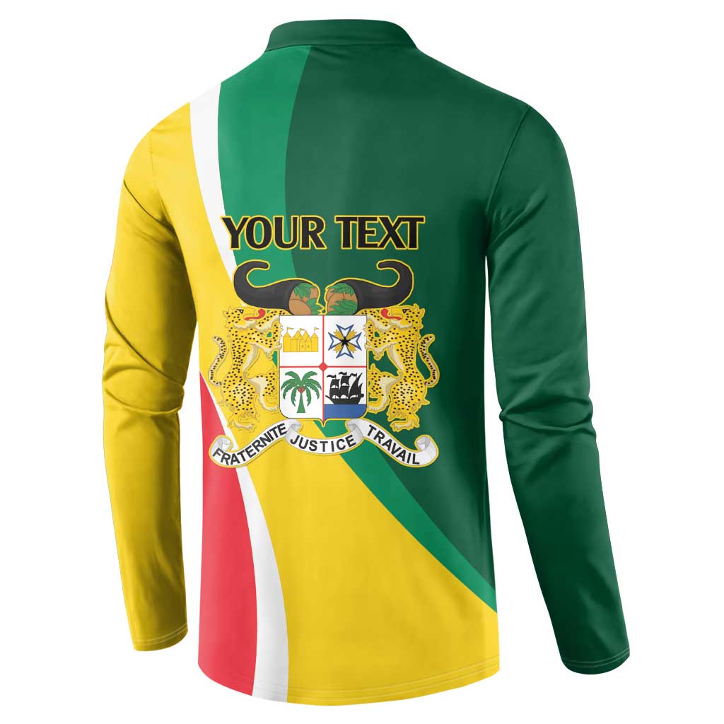 Benin Independence Day Personalized Button Sweatshirt Since 1960 Fraternite Justice Travail - Wonder Print Shop