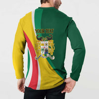 Benin Independence Day Personalized Button Sweatshirt Since 1960 Fraternite Justice Travail - Wonder Print Shop