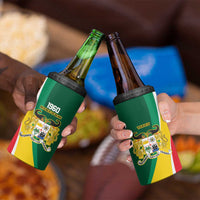 Benin Independence Day Personalized 4 in 1 Can Cooler Tumbler Since 1960 Fraternite Justice Travail - Wonder Print Shop