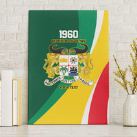 Benin Independence Day Personalized Canvas Wall Art Since 1960 Fraternite Justice Travail - Wonder Print Shop
