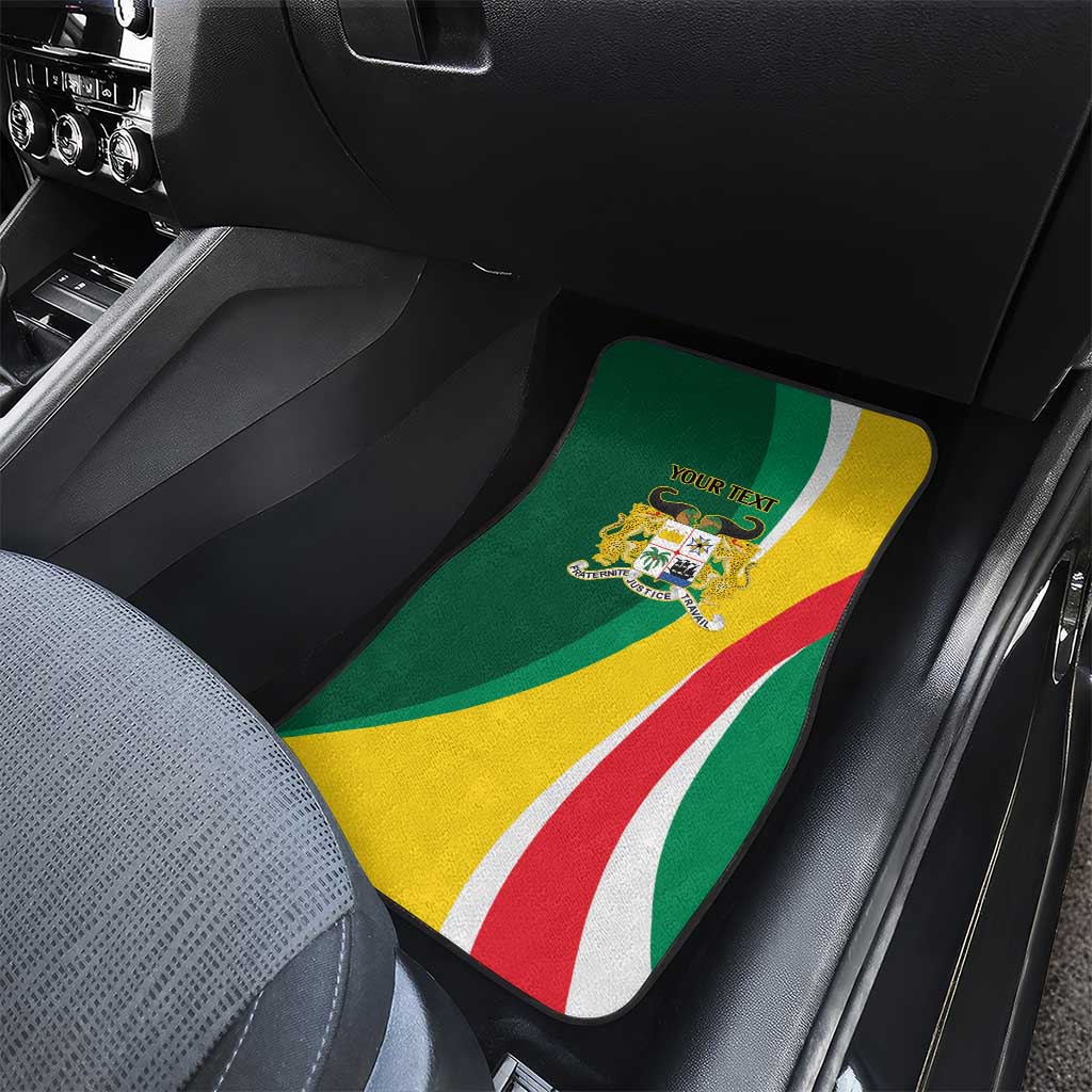 Benin Independence Day Personalized Car Mats Since 1960 Fraternite Justice Travail - Wonder Print Shop