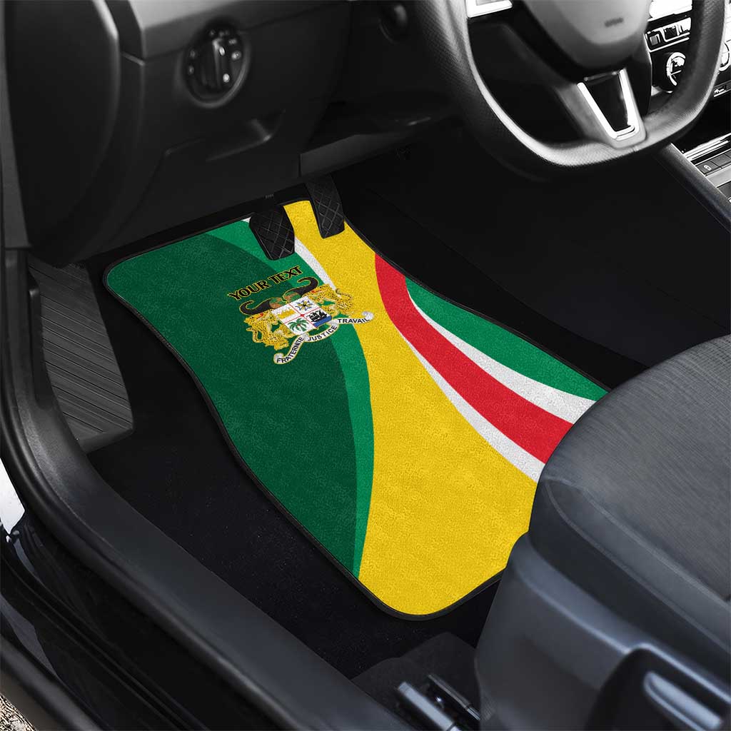 Benin Independence Day Personalized Car Mats Since 1960 Fraternite Justice Travail - Wonder Print Shop