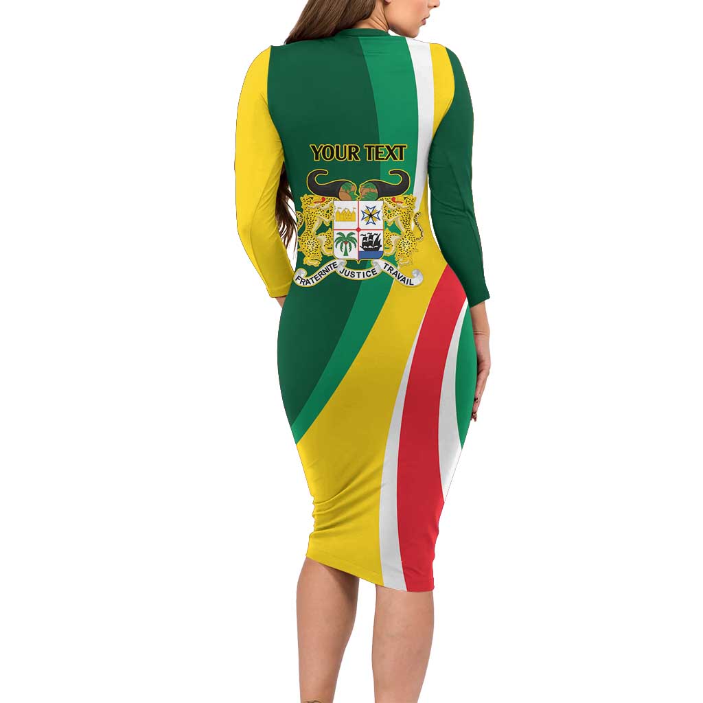 Benin Independence Day Personalized Family Matching Long Sleeve Bodycon Dress and Hawaiian Shirt Since 1960 Fraternite Justice Travail - Wonder Print Shop