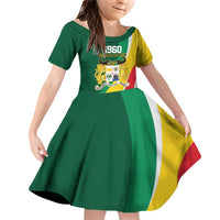 Benin Independence Day Personalized Family Matching Off Shoulder Short Dress and Hawaiian Shirt Since 1960 Fraternite Justice Travail - Wonder Print Shop