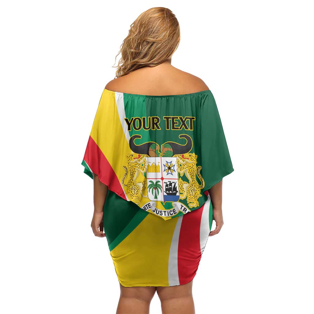 Benin Independence Day Personalized Family Matching Off Shoulder Short Dress and Hawaiian Shirt Since 1960 Fraternite Justice Travail - Wonder Print Shop