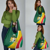 Benin Independence Day Personalized Grocery Bag Since 1960 Fraternite Justice Travail - Wonder Print Shop