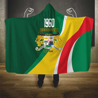 Benin Independence Day Personalized Hooded Blanket Since 1960 Fraternite Justice Travail - Wonder Print Shop