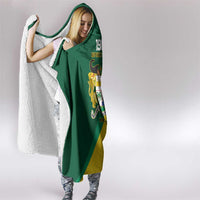 Benin Independence Day Personalized Hooded Blanket Since 1960 Fraternite Justice Travail - Wonder Print Shop