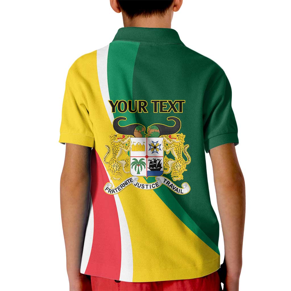 Benin Independence Day Personalized Kid Polo Shirt Since 1960 Fraternite Justice Travail - Wonder Print Shop