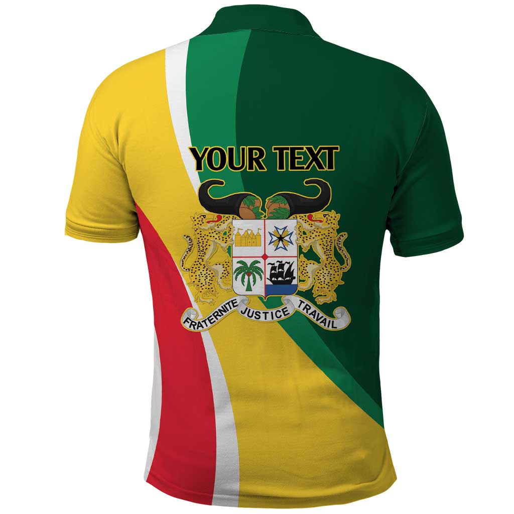Benin Independence Day Personalized Polo Shirt Since 1960 Fraternite Justice Travail - Wonder Print Shop