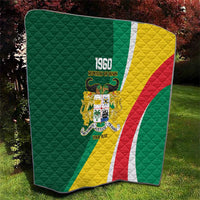 Benin Independence Day Personalized Quilt Since 1960 Fraternite Justice Travail - Wonder Print Shop