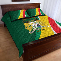 Benin Independence Day Personalized Quilt Bed Set Since 1960 Fraternite Justice Travail - Wonder Print Shop