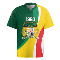 Benin Independence Day Personalized Rugby Jersey Since 1960 Fraternite Justice Travail - Wonder Print Shop