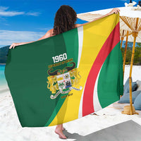 Benin Independence Day Personalized Sarong Since 1960 Fraternite Justice Travail - Wonder Print Shop