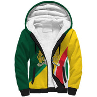 Benin Independence Day Personalized Sherpa Hoodie Since 1960 Fraternite Justice Travail - Wonder Print Shop