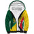 Benin Independence Day Personalized Sherpa Hoodie Since 1960 Fraternite Justice Travail - Wonder Print Shop