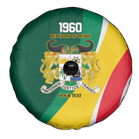 Benin Independence Day Personalized Spare Tire Cover Since 1960 Fraternite Justice Travail - Wonder Print Shop