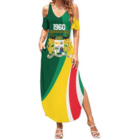 Benin Independence Day Personalized Summer Maxi Dress Since 1960 Fraternite Justice Travail - Wonder Print Shop