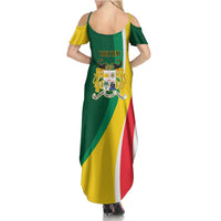 Benin Independence Day Personalized Summer Maxi Dress Since 1960 Fraternite Justice Travail - Wonder Print Shop