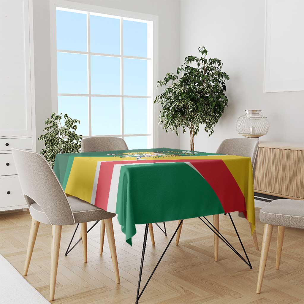 Benin Independence Day Personalized Tablecloth Since 1960 Fraternite Justice Travail - Wonder Print Shop