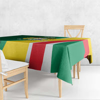 Benin Independence Day Personalized Tablecloth Since 1960 Fraternite Justice Travail - Wonder Print Shop