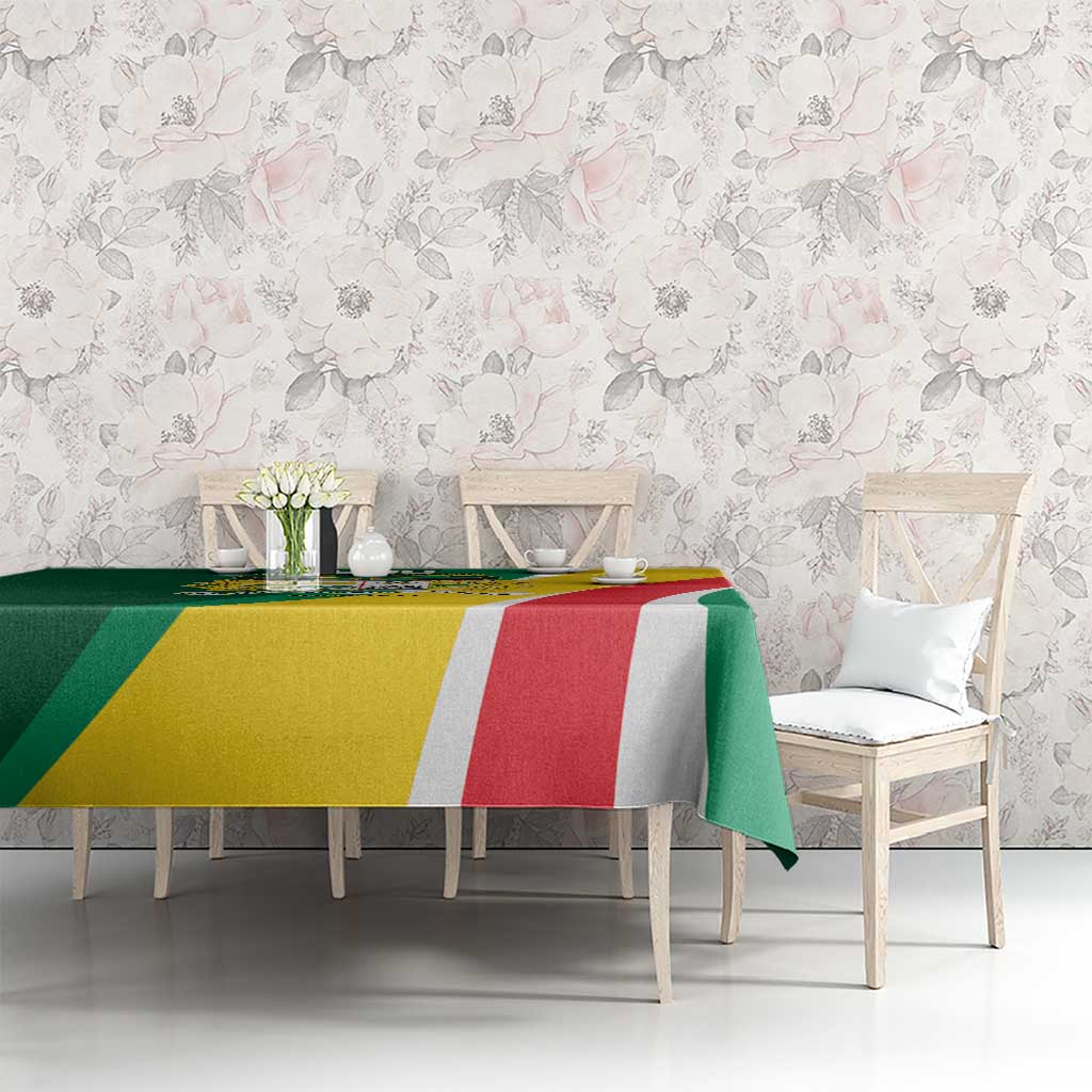 Benin Independence Day Personalized Tablecloth Since 1960 Fraternite Justice Travail - Wonder Print Shop
