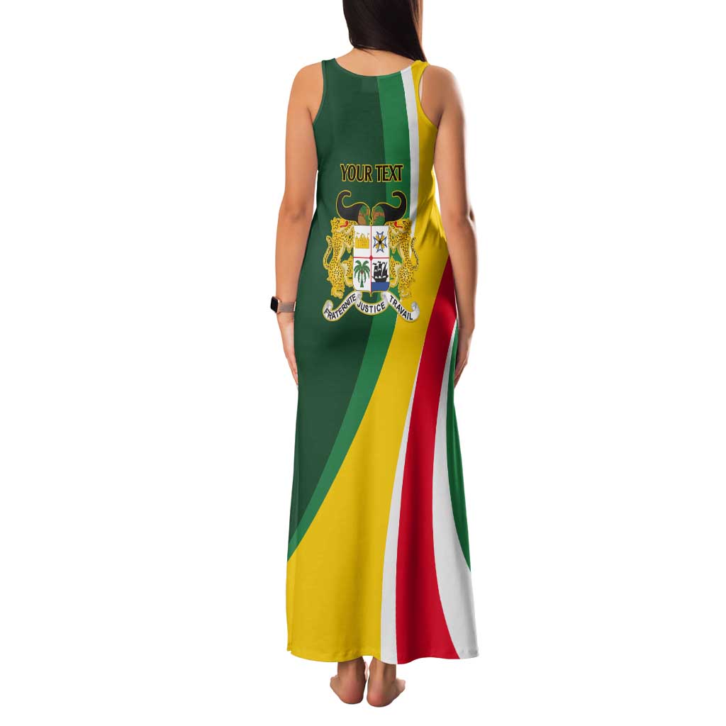 Benin Independence Day Personalized Tank Maxi Dress Since 1960 Fraternite Justice Travail - Wonder Print Shop