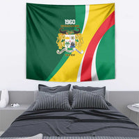 Benin Independence Day Personalized Tapestry Since 1960 Fraternite Justice Travail - Wonder Print Shop