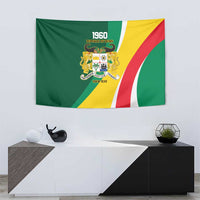 Benin Independence Day Personalized Tapestry Since 1960 Fraternite Justice Travail - Wonder Print Shop