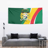 Benin Independence Day Personalized Tapestry Since 1960 Fraternite Justice Travail - Wonder Print Shop