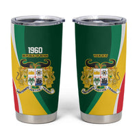 Benin Independence Day Personalized Tumbler Cup Since 1960 Fraternite Justice Travail - Wonder Print Shop