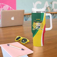 Benin Independence Day Personalized Tumbler With Handle Since 1960 Fraternite Justice Travail - Wonder Print Shop