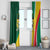 Benin Independence Day Personalized Window Curtain Since 1960 Fraternite Justice Travail - Wonder Print Shop