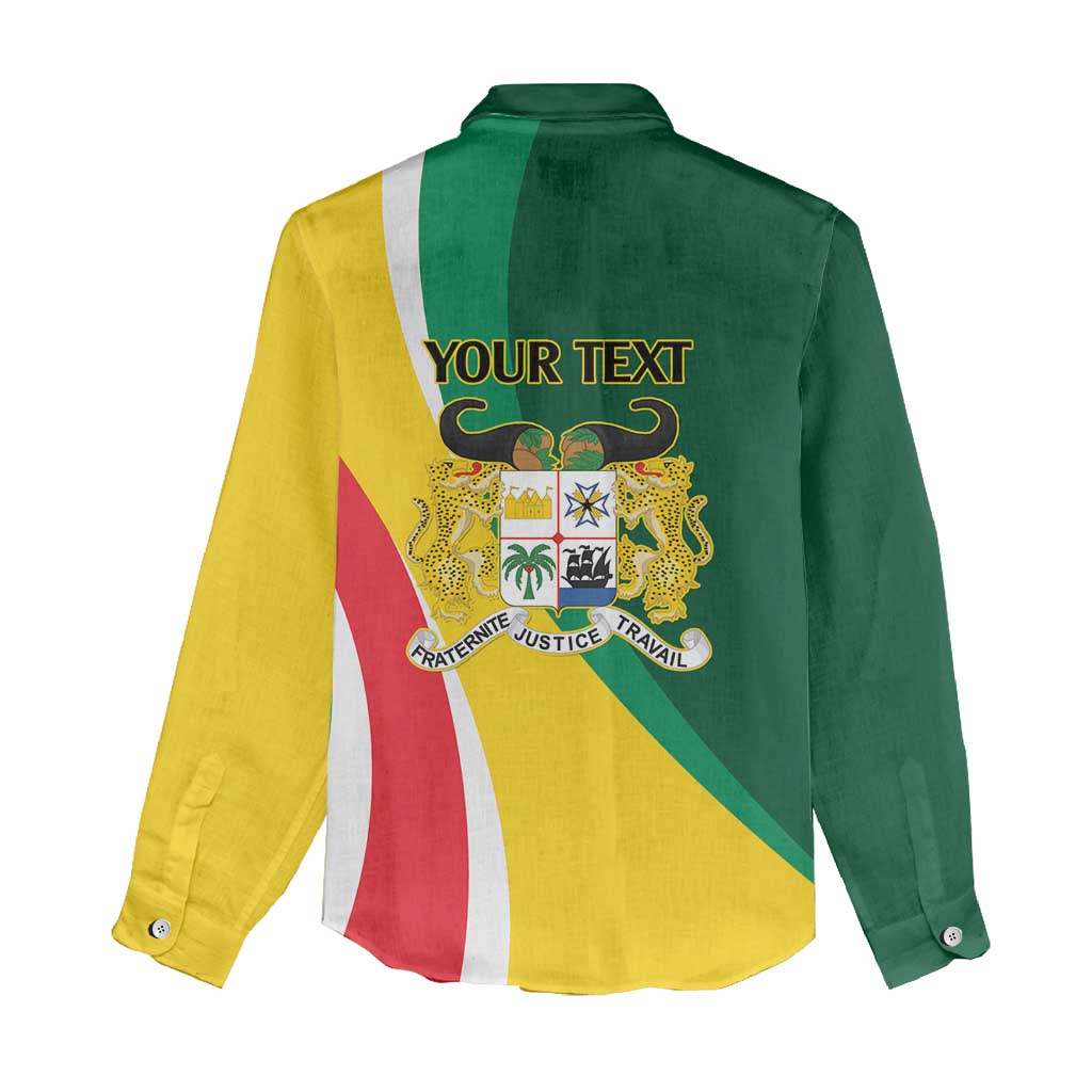 Benin Independence Day Personalized Women Casual Shirt Since 1960 Fraternite Justice Travail - Wonder Print Shop