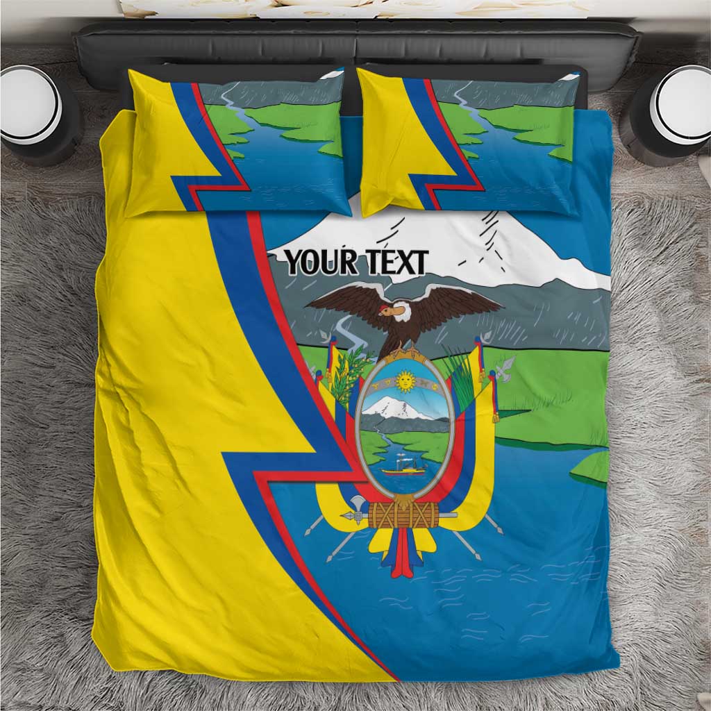 Ecuador Independence Day Personalized Bedding Set Pro Deo Patria et Libertate - Wonder Print Shop