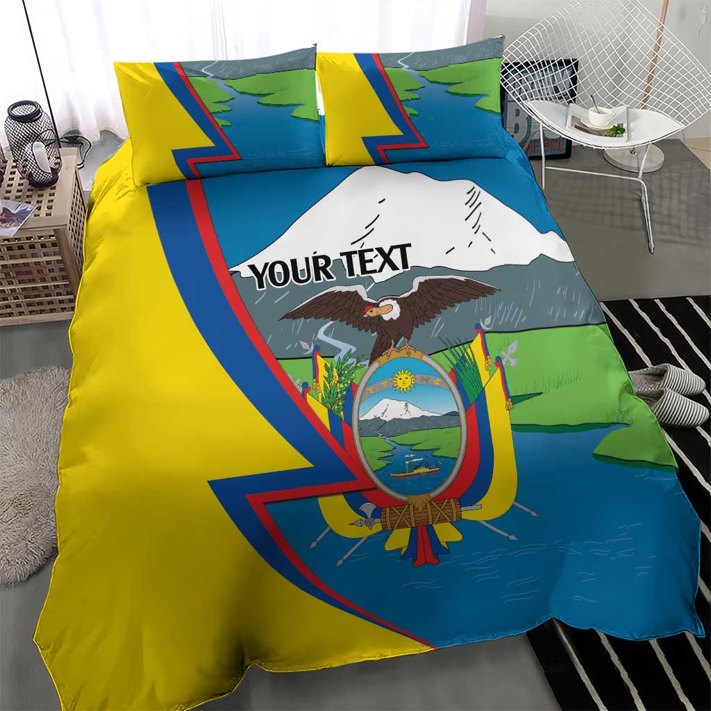 Ecuador Independence Day Personalized Bedding Set Pro Deo Patria et Libertate - Wonder Print Shop