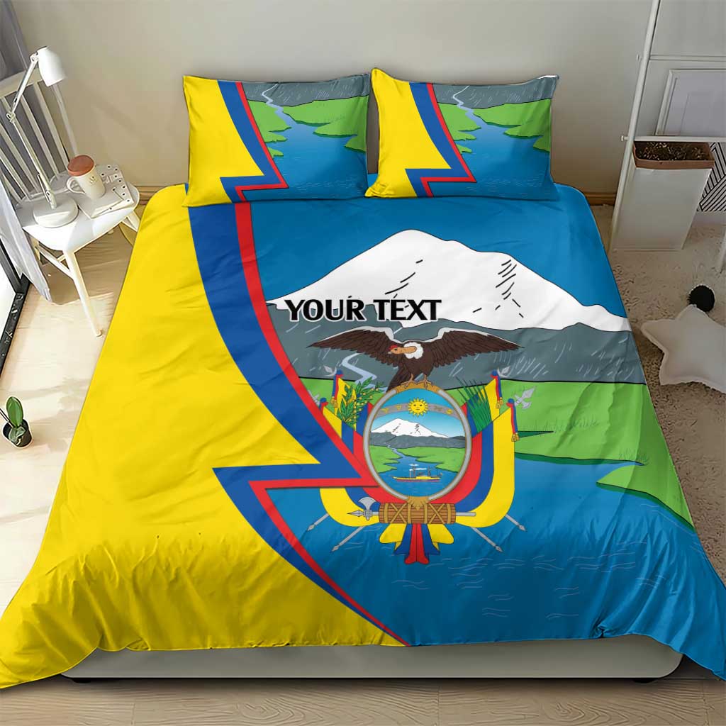 Ecuador Independence Day Personalized Bedding Set Pro Deo Patria et Libertate - Wonder Print Shop