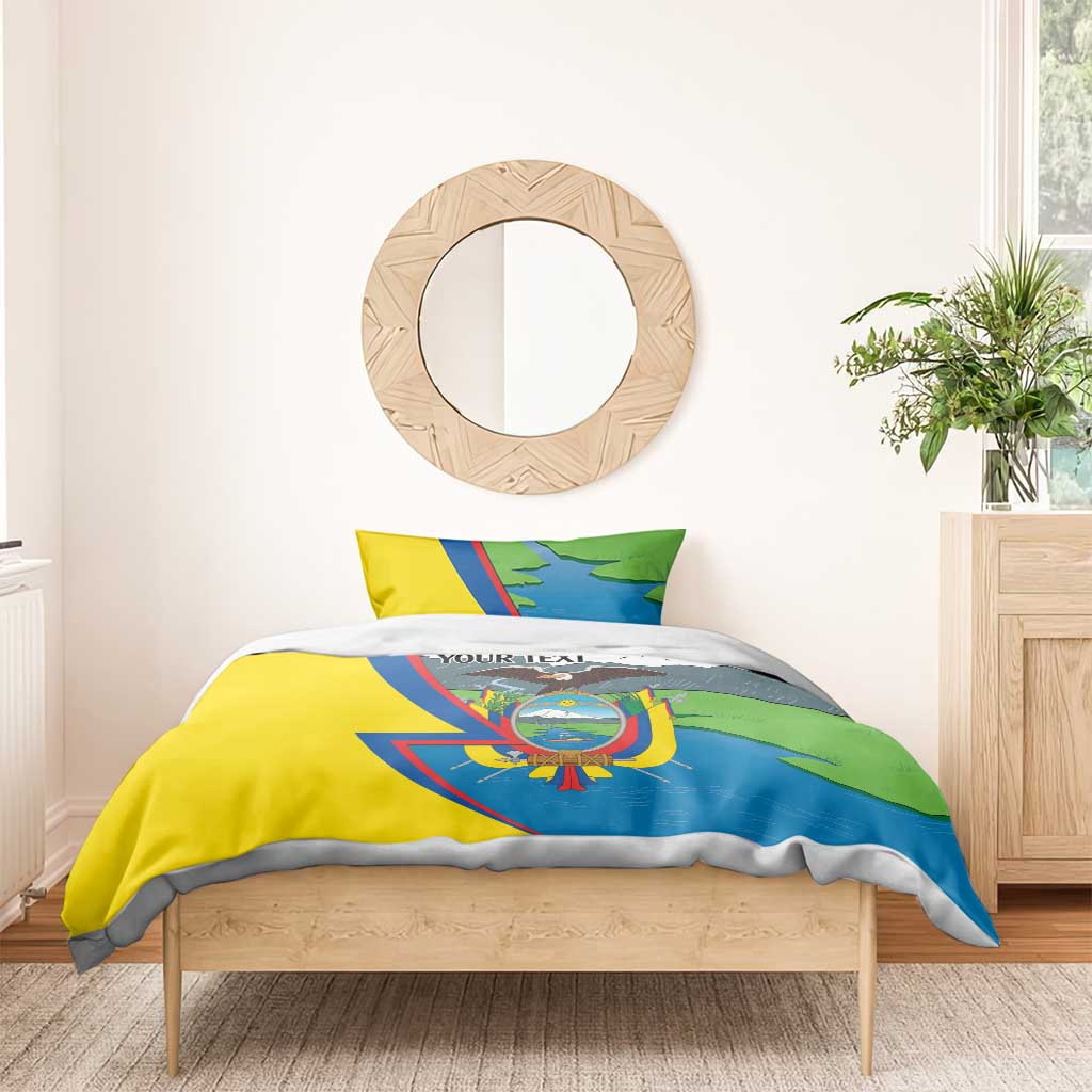 Ecuador Independence Day Personalized Bedding Set Pro Deo Patria et Libertate - Wonder Print Shop