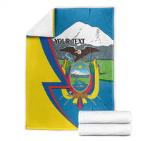 Ecuador Independence Day Personalized Blanket Pro Deo Patria et Libertate - Wonder Print Shop