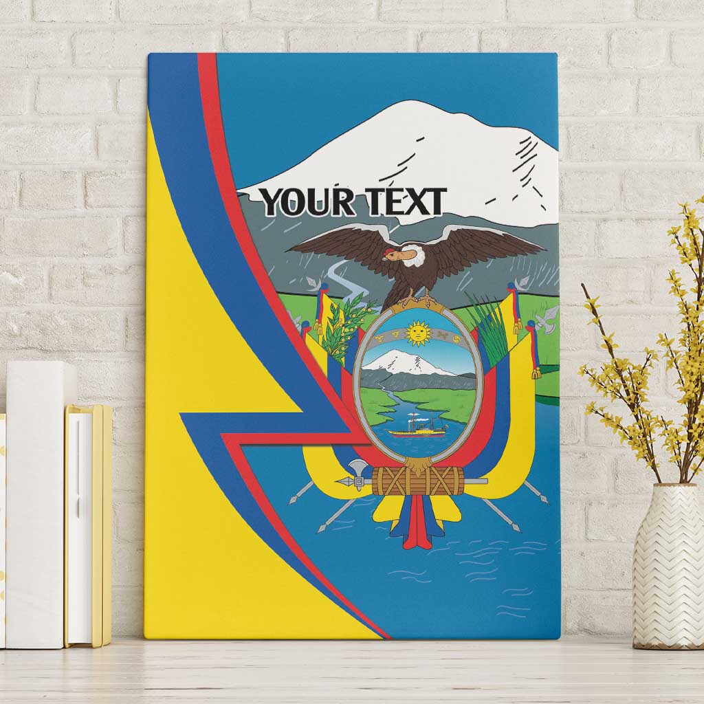 Ecuador Independence Day Personalized Canvas Wall Art Pro Deo Patria et Libertate - Wonder Print Shop