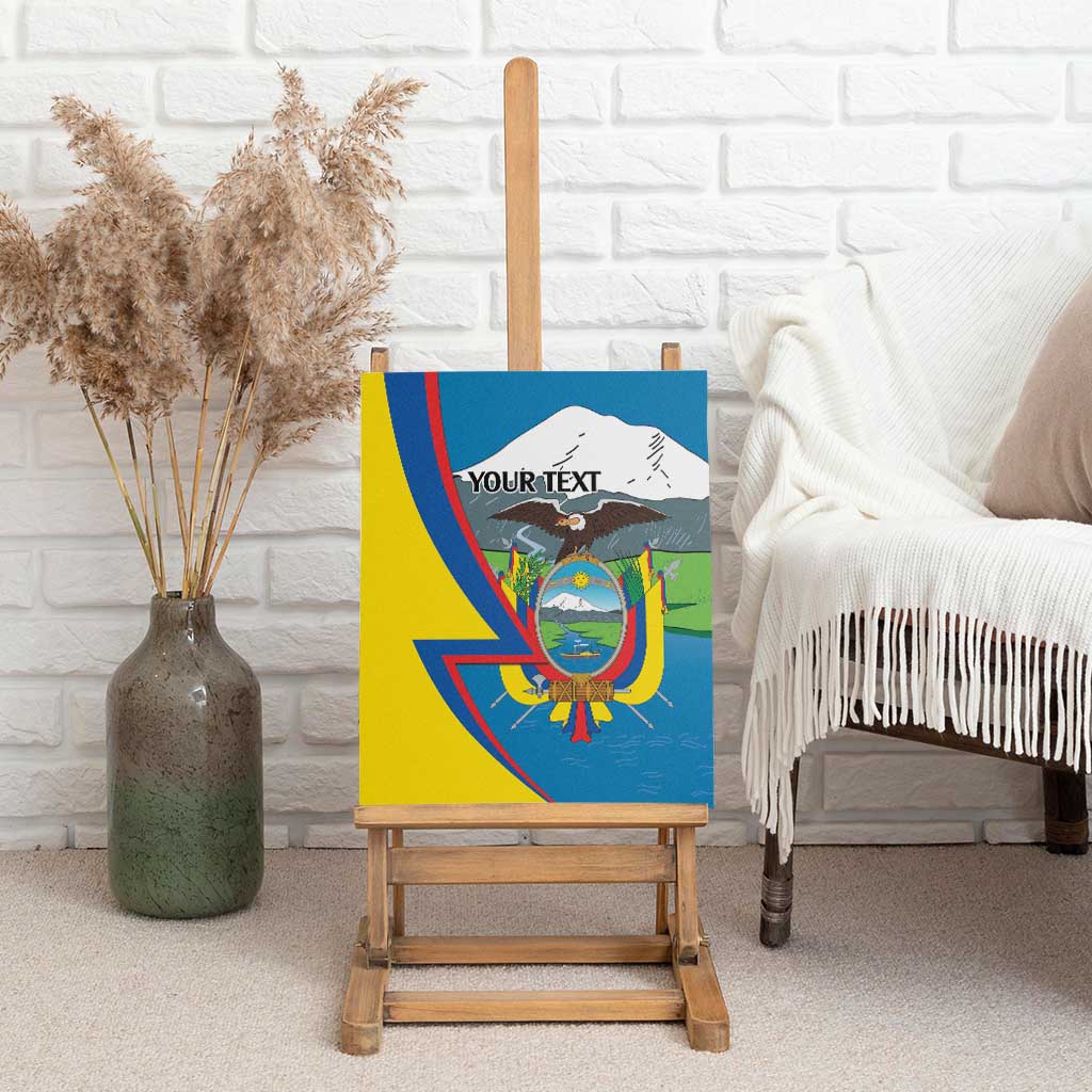 Ecuador Independence Day Personalized Canvas Wall Art Pro Deo Patria et Libertate - Wonder Print Shop