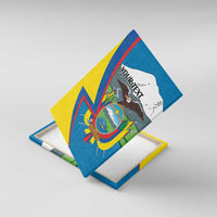 Ecuador Independence Day Personalized Canvas Wall Art Pro Deo Patria et Libertate - Wonder Print Shop