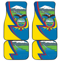 Ecuador Independence Day Personalized Car Mats Pro Deo Patria et Libertate - Wonder Print Shop